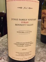 Judge Family Vineyard Syrah