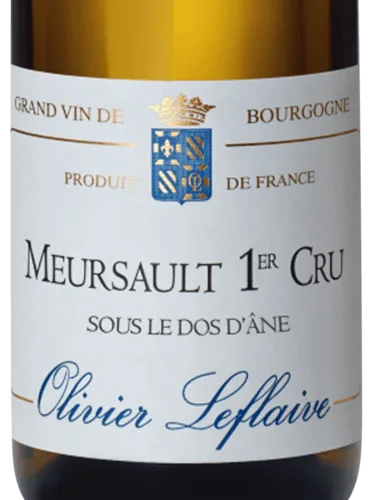 Meursault 1er Cru Sous Le Dos d'Âne