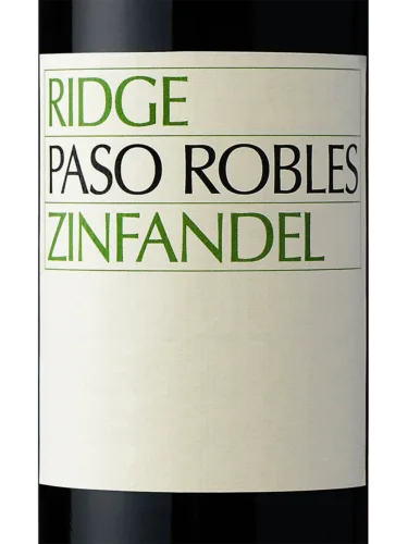Paso Robles Zinfandel