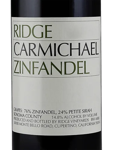 Carmichael Zinfandel