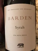 Barden Syrah