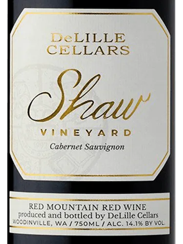 Shaw Vineyard Cabernet Sauvignon