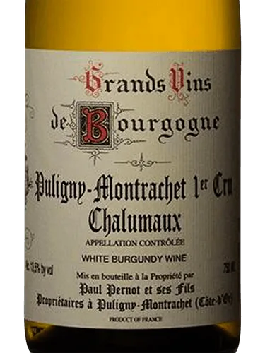 Puligny - Montrachet 1er Cru Chalumaux