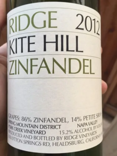 Kite Hill Zinfandel