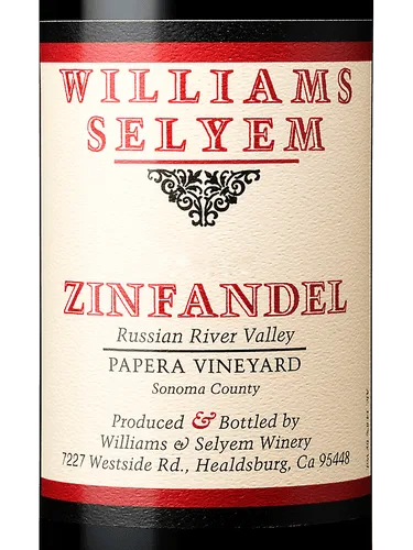 Papera Vineyard Zinfandel