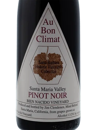Pinot Noir Bien Nacido Vineyard