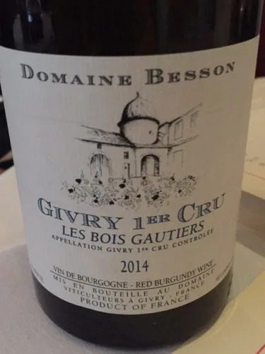 Givry 1er Cru 'Les Bois Gautiers'