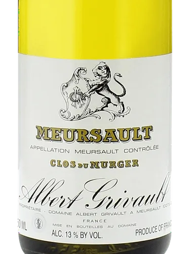 Clos du Murger Meursault
