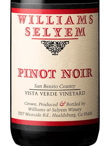 Vista Verde Vineyard Pinot Noir