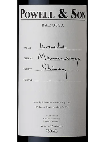Kraehe Marananga Shiraz