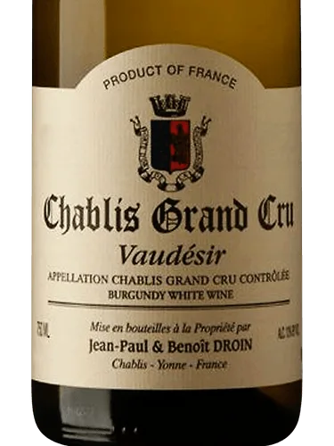 Chablis Grand Cru 'Vaudesir'