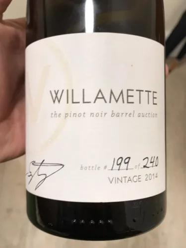 Willamette The Pinot Noir Barrel Auction