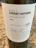 Limited Release Indian Wells Vineyard Block 9 Cabernet Sauvignon