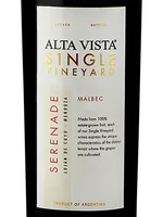 Single Vineyard Serenade Malbec