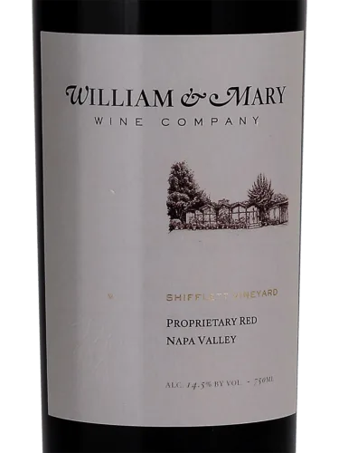 Shifflett Vineyard Proprietary Red