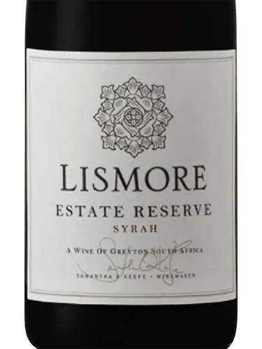 Estate Reserve Syrah