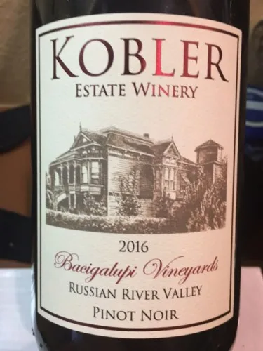 Bacigalupi Vineyards Pinot Noir
