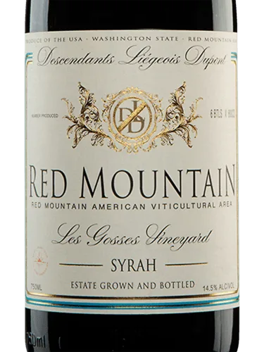 DLD Les Gosses Vineyard Syrah