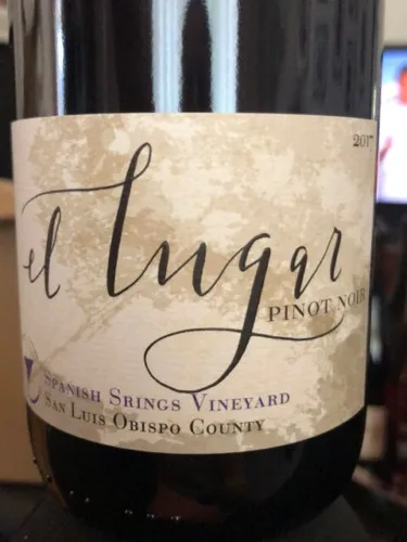 Spanish Springs Vineyard Pinot Noir