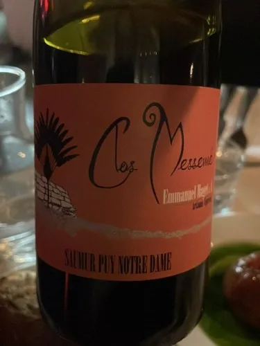 Clos Messemé Saumur Puy Notre Dame