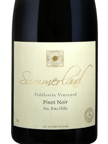 Fiddlestix Vineyard Pinot Noir
