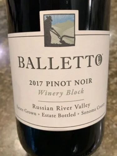 Winery Block Pinot Noir