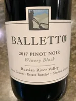 Winery Block Pinot Noir