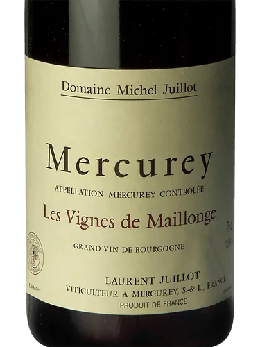 Mercurey Les Vignes de Maillonge