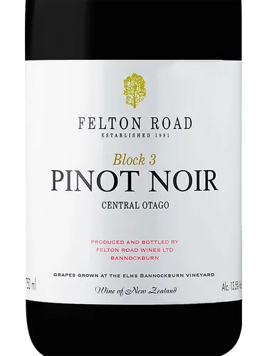 Block 3 Pinot Noir