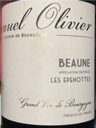 Beaune 1er Cru 'Les Épenottes'