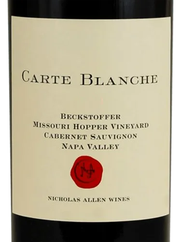 Beckstoffer Missouri Hopper Vineyard Cabernet Sauvignon